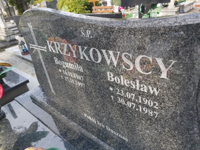 Konstanty Krzykowski 1937 Brzeg - Grobonet - Wyszukiwarka osób pochowanych